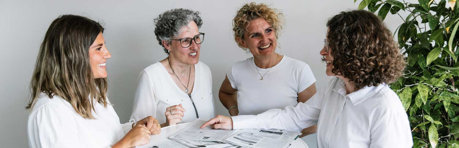 Redaktionelle Besprechung der regionalen Blättle