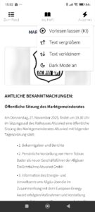 Artikel-Feed öffnen