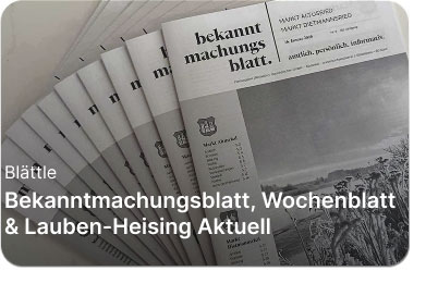 Bild von Projekt "Blättle"