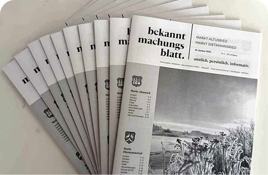 Bild von Bekanntmachungsblätter