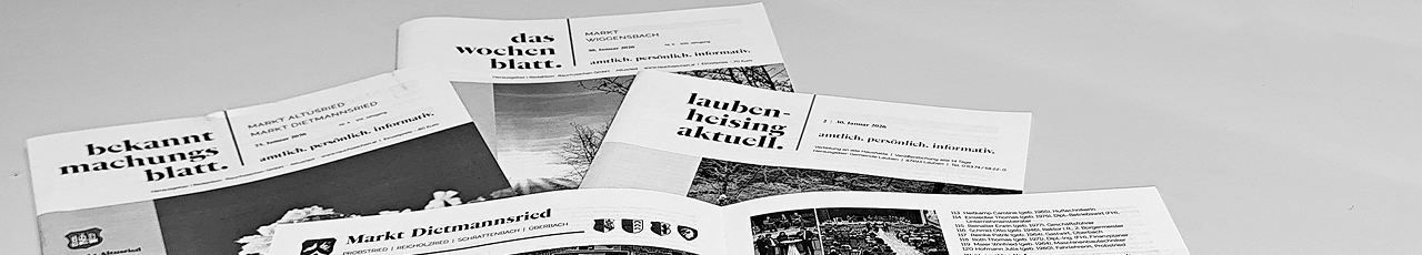 Wochenblatt und Bekanntmachungsblatt